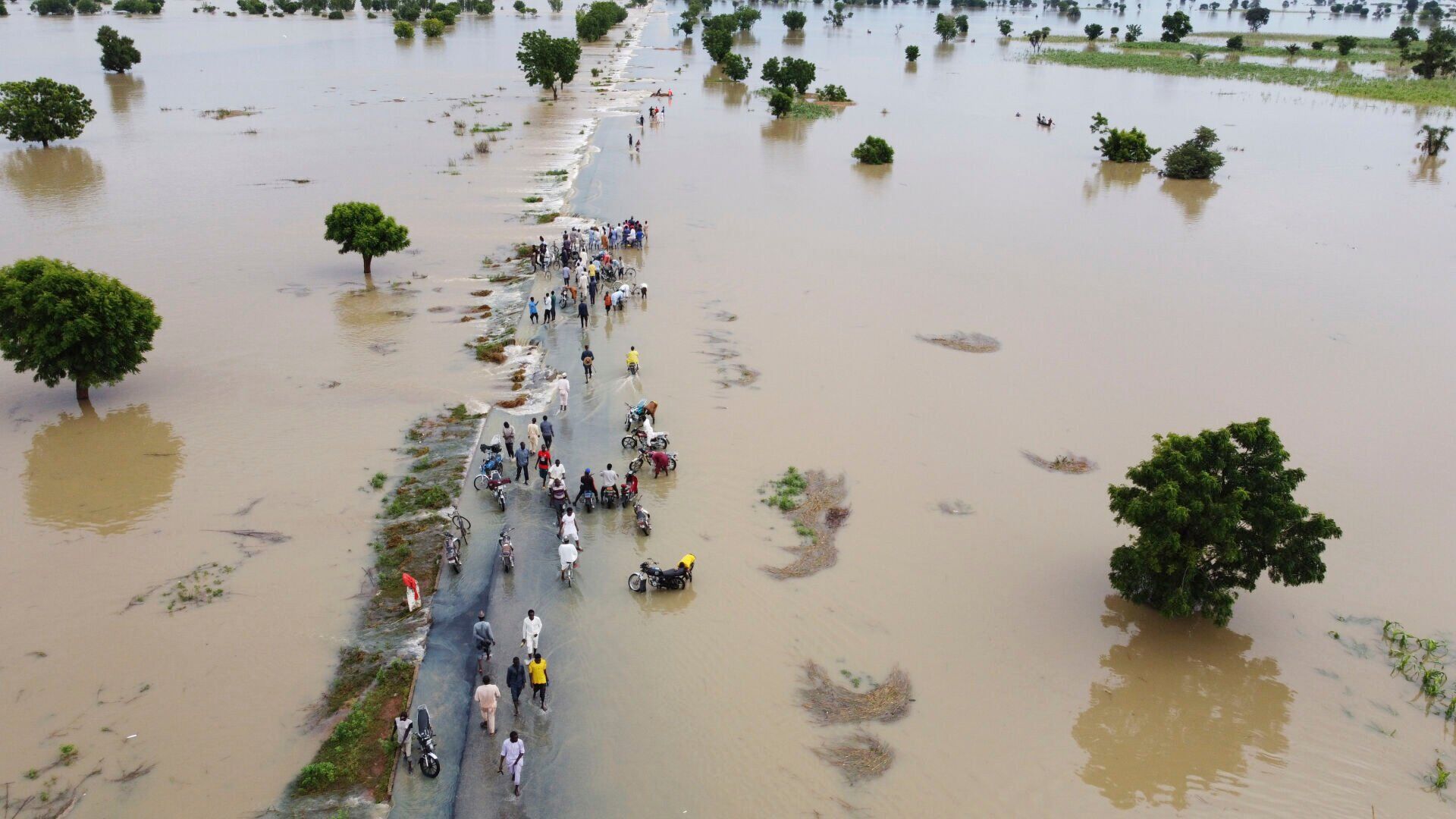 APTOPIX Nigeria Flooding